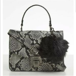 🐍 Aldo Snake Print Top Handle Satchel Bag ⭐️